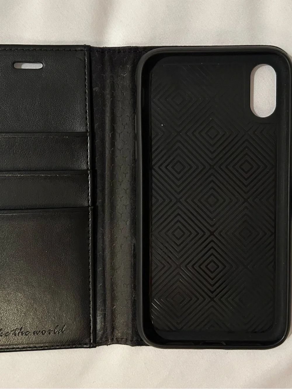 Black Wallet Phone Case